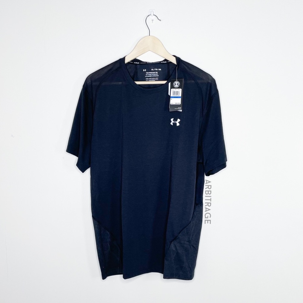 Under Armour Run Black The Streaker Tee